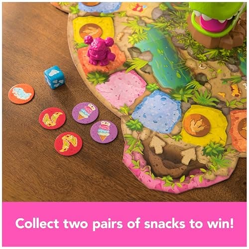 Spin Master Games, Snack-O-Saurus Rex, Interactive Dinosaur Toy for Kids, Board Games for Family Night, 2-4 Players, for Ages 5 & Up thumbnail 7