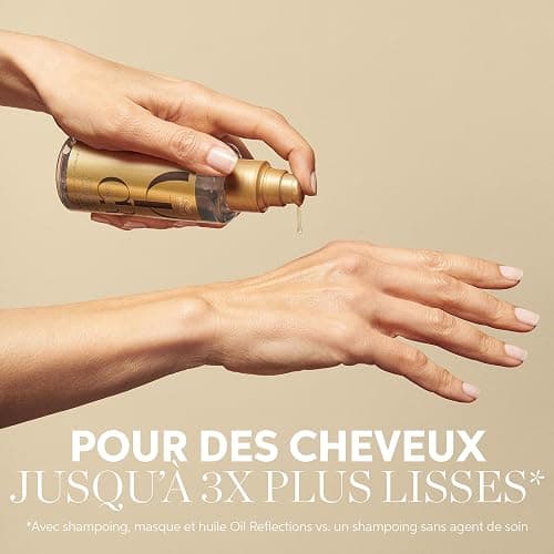 Wella Professionals Oil Reflections Huile capillaire légère révélatrice de lumière pour cheveux fins à normaux - et Oil Reflections Huile lissante sublimatrice de brillance pour tous types de cheveux thumbnail 2