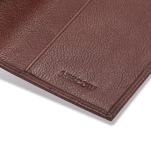 HISCOW Minimalist Checkbook Cover - Full Grain Leather thumbnail 7