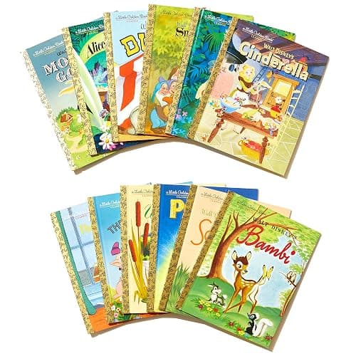 12 Beloved Disney Classic Little Golden Books (Boxed Set) thumbnail 3