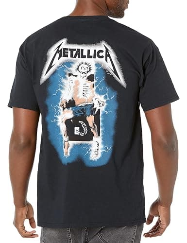 Metallica Unisex-Adult Ride The Lightning T-shirtT-Shirt thumbnail 2