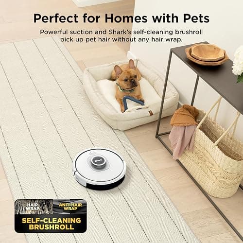 Shark Matrix Clean | Robot Vacuum Cleaner with Powerful Suction for Pet Hair, Rugs, Carpets & Hard Floors | Self-Empty Base | 60-Day Capacity | Voice Control | LiDAR Navigation | White | AV2511AE​ thumbnail 4