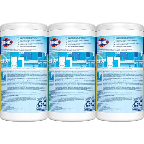 Clorox Disinfecting Cleaning Wipes Variety Pack, 75 Count Each, Pack of 3 (Package May Vary) thumbnail 9
