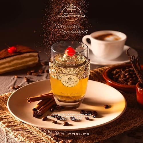 ⭐ Paris Corner | Tiramisu Speculoos Ministry of Gourmand EDP 100ml | Unisex Perfume for Men & Women | Indulge in Luxury with Coffee & Cinnamon Perfume for Daily Wear thumbnail 6