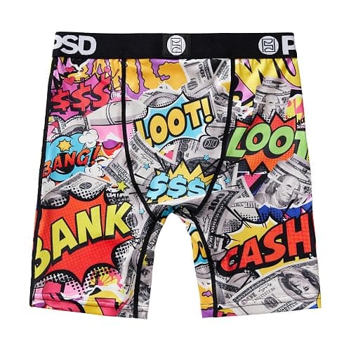 PSD Underwear Boys Boxer Briefs - Animal Print, Comfortable Active Underwear for Boys, Packs & Singles thumbnail 3