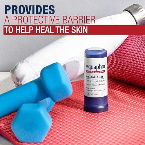 Aquaphor Healing Balm Stick, Skin Protectant with Avocado Oil and Shea Butter, Holiday Gifts for Self Care, 0.65 Oz Stick thumbnail 5