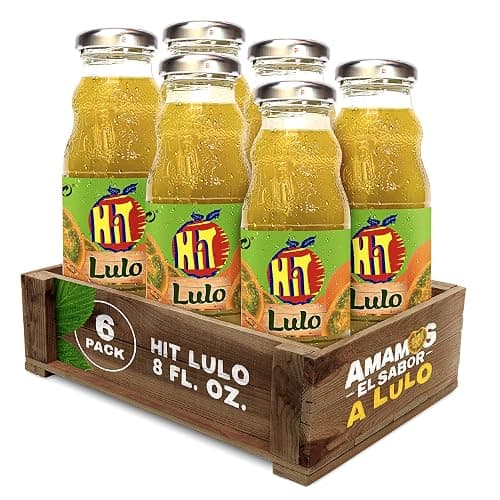 HIT Jugo Sabor Lulo 237 ml. - 6 Pack/Juice Lulo Flavor 8 fl. oz. - 6 Pack. - Image 1