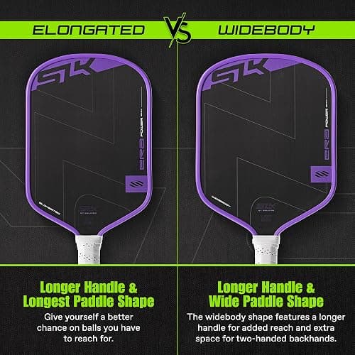 Selkirk Sport SLK ERA Power Pickleball Paddle | Carbon Fiber & Fiberglass Hybrid Face for Power, Spin & Control | Dynamic Fusion Core | Professional Pickleball Paddles for Aggressive Players thumbnail 6