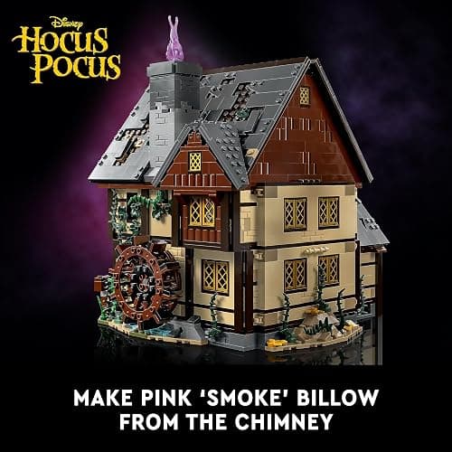 LEGO Ideas Hocus Pocus The Sanderson Sister's Cottage - Building Set for Adults, Men & Women, Age 18+ - Unique Gift for Fans W/Sister Minifigures - 21341 thumbnail 4
