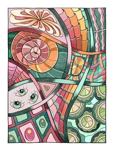 Mindfulness Patterns: Coloring Book with Creative Pattern Designs for Stress Relief and Relaxation thumbnail 10
