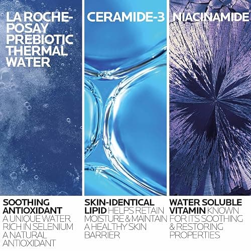 La Roche-Posay Toleriane Hydrating Gentle Facial Cleanser, with Niacinamide | Face cleanser with niacinamide & ceramides, safe for sensitive skin. Daily face wash for normal to dry skin, fragrance free. thumbnail 2