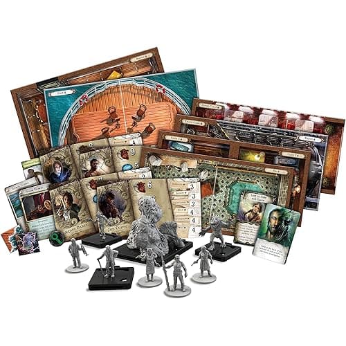 Mansions of Madness Horrific Journeys Board Game Expansion | Horror, Mystery for Teens and Adults | Ages 14+ | 1-5 Players | Average Playtime 2-3 Hours | Made by Fantasy Flight Games thumbnail 5