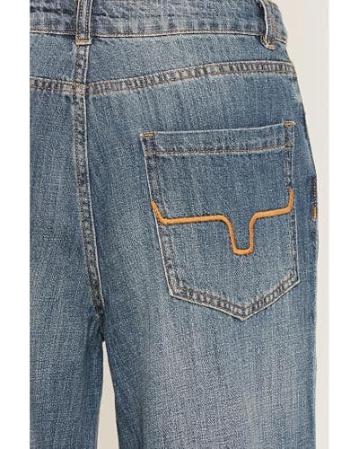 Kimes Ranch Women’s Maggie Low Rise Stovepipe Jeans, Antique Wash Denim thumbnail 4