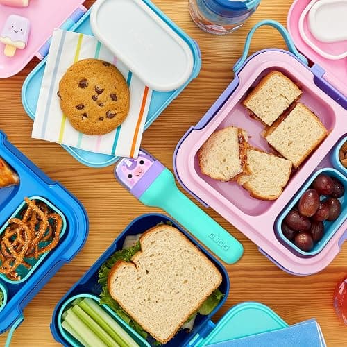 ZOKU Kids Pocket Utensil Set, Unicorn - Stainless Steel Fork, Knife, and Spoon in Case - Portable Design for Travel, School, Picnics, Camping and Outdoor Home Use thumbnail 5