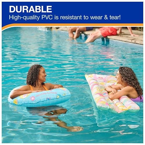 Swimways Hello Kitty Suntanner Pool Float, Inflatable Pool Floats & Kids Pool Toys, Swimming Pool Accessories & Beach Essentials for Teens Aged 14 & Up thumbnail 4
