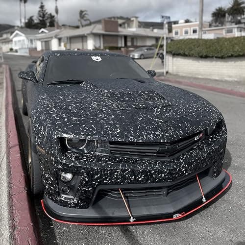 VViViD+ 2020 Edition Forged Black Composite Carbon Vinyl Wrap Roll (2.5ft x 5ft) thumbnail 3