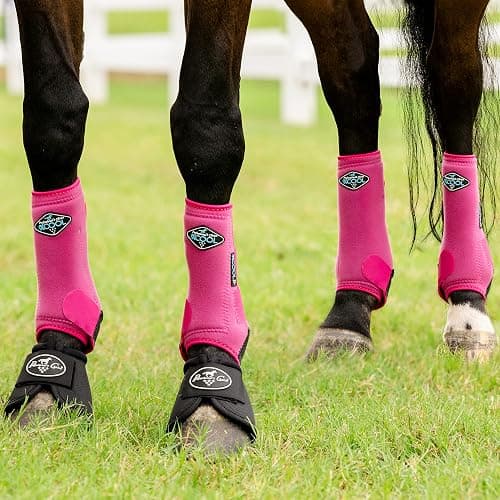 Professional's Choice 2XCOOL Sports Medicine Horse Boots | Protective & Breathable Design for Ultimate Comfort & Durability in Active Horses | Value 4 Pack thumbnail 2