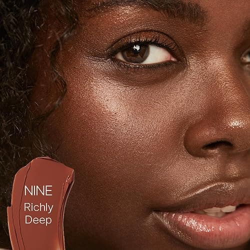 Saie Slip Tint Tinted Moisturizer with SPF 35 - Light Coverage, Glowy Skin Tint & Mineral Sunscreen for Face with Hydrating Hyaluronic Acid - Summer Makeup Essential - Shade Nine (1.35 oz) thumbnail 3