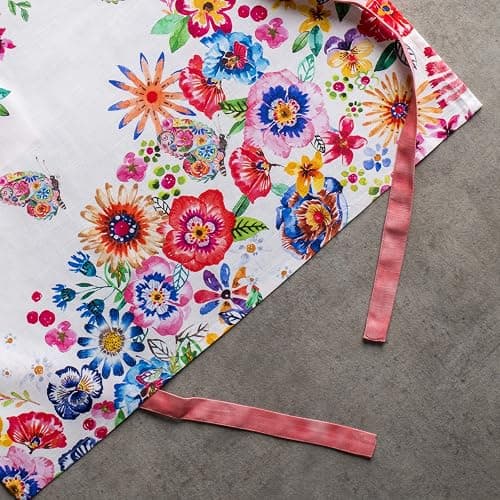 Maison d' Hermine 100% Cotton Apron for women with Pocket Kitchen Chef Apron for Men Cooking Gardening Server Waitress thumbnail 9