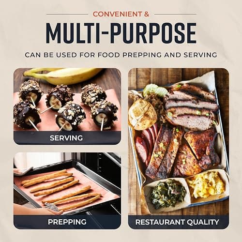 Bryco Goods Pink Butcher Paper Roll 18"x175' (2100 Inch) - USA Made - Food-Grade Peach Butcher Paper for Smoker, BBQ, Grilling, Smoking Meat - Unbleached, Uncoated & Unwaxed thumbnail 9