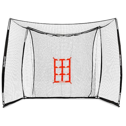 GoSports Baseball & Softball Portable Backstop Practice Net - 10 x 8 ft Hitting & Pitching Net for Backyard - Image 1