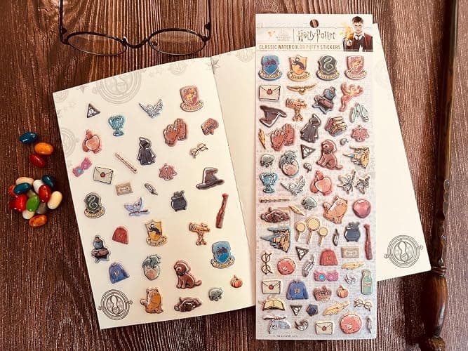 Conquest Journals Harry Potter Puffy Sticker Collection (Watercolor) thumbnail 4
