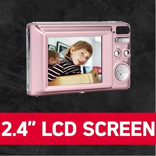 AGFA Photo Realishot DC5200 - Compact Camera, 21MP, 2.4 inch LCD Screen, 8X Digital Zoom, 720p HD Video, Lithium Battery, SD Cards, Scene Modes thumbnail 3