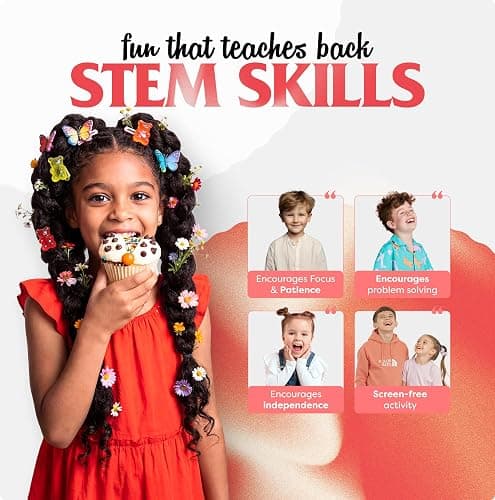 Baketivity Bug Cupcakes Kids Baking Kit with Pre-Measured Ingredients | Bake Delicious Bug Cupcakes DIY Activity Kit Includes Decorating Supplies, Easy Recipe, Great Gift for Boys & Girls Ages 6–12 thumbnail 4