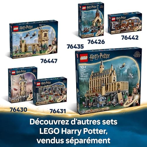 LEGO Harry Potter Le château de Poudlard : Le Club de Duel - Jeu de Construction avec 4 minifigurines Collector Dont Malefoy, Lockhart & Rogue - Jeu de rôle pour garçons et Filles dès 8 Ans 76441 thumbnail 9