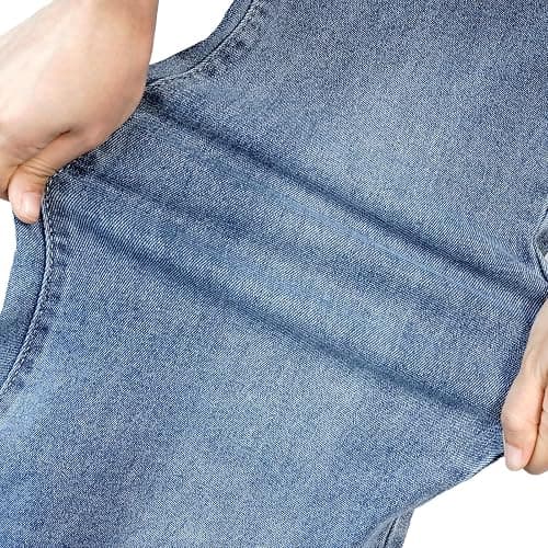 Cuyulitcik Flare Jeans for Women Plus Size Bootcut Jeans for Women Embroidered Jean for Womens High Waisted Bell Bottom Pants thumbnail 6