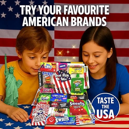 Just Pick & Mix American Sweets Selection Box Hamper Including Your Favourite Brands From The USA thumbnail 5