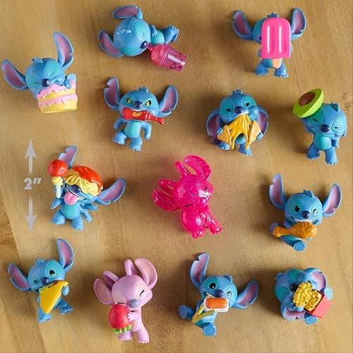 Just Play Stitch Blind Mini Figures 2-Pack, 2-inch Collectible Figurines and 2 Reusable Burger Boxes, Kids Toys for Ages 3 Up thumbnail 5