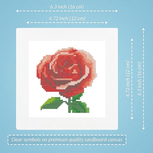 LuwoArte 16 Pack Diamond Painting Kits for Adults – Flower Garden-Themed Diamond Art Kits – Full Drill DIY Paint Gem Art for Adults – 5D Diamond Painting Kit – Relaxing Craft for Home Wall Décor thumbnail 3
