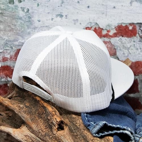 Whiskey Bent Hat Company Authentic 5-Panel Snapback Trucker Hat - Cowboy Killer 2.0 Cowpoke Embroidered Logo thumbnail 8