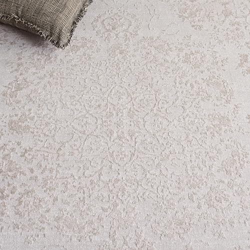 SAFAVIEH Area Rug 4x6 - Reflection Collection - Cream & Ivory, Non-Shedding & Easy Cleaning, Ideal for Foyer, Living Room, Bedroom (RFT664D) thumbnail 7