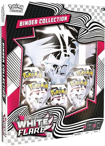 Pokemon TCG Scarlet & Violet 10.5 White Flare Binder Box - Image 1