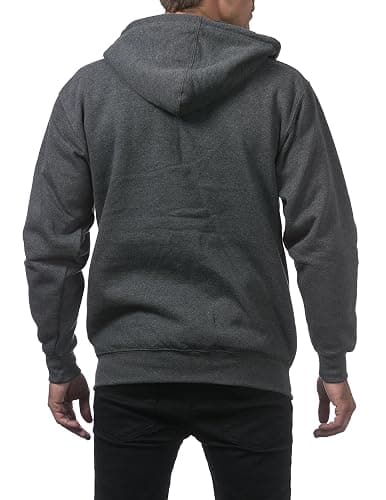 Pro Club Men's Heavyweight Full Zip Fleece Hoodie thumbnail 2