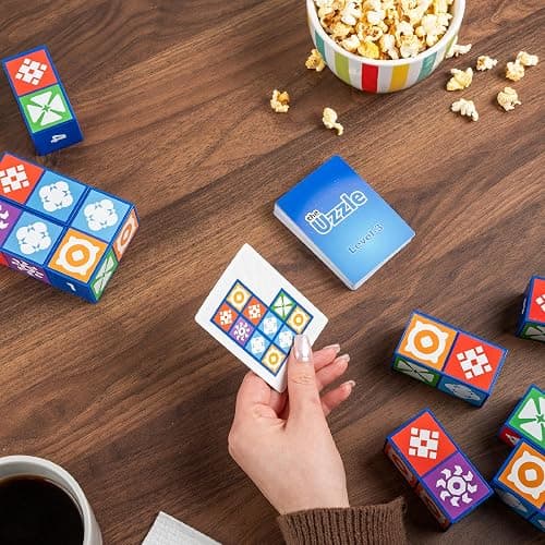 Uzzle 3.0 Family Board Game – Strategy Game for Kids & Adults – Fast-Paced Block Puzzle Games for 1–4 Players – Perfect for Family Nights & Parties (Ages 4+) thumbnail 2