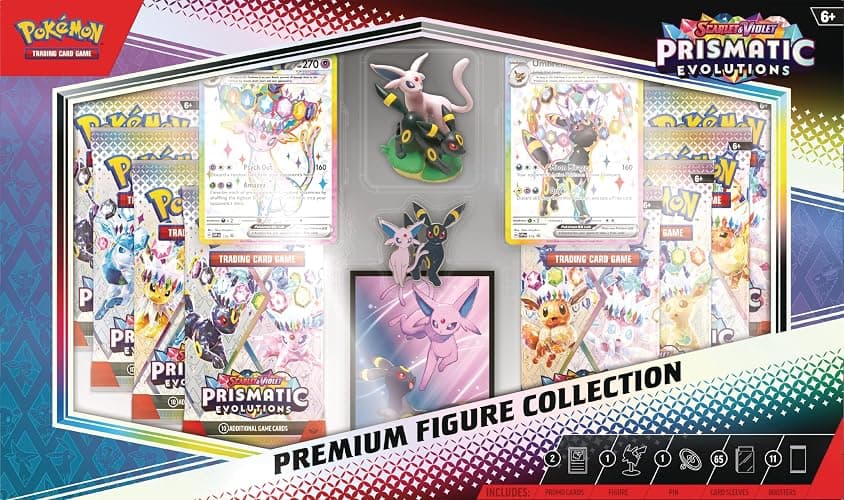 Pokémon TCG: Scarlet & Violet—Prismatic Evolutions Premium Figure Collection - Image 1