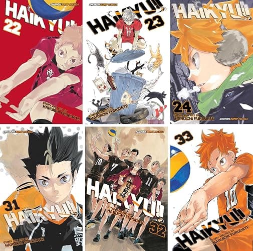 Haikyu!! Series, Complete (Vol. 1-45) Manga Set, by Haruichi Furudate (45 Books) thumbnail 6