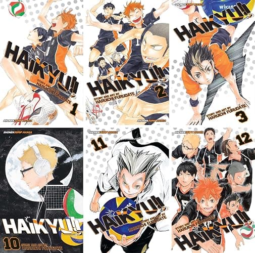 Haikyu!! Series, Complete (Vol. 1-45) Manga Set, by Haruichi Furudate (45 Books) thumbnail 2