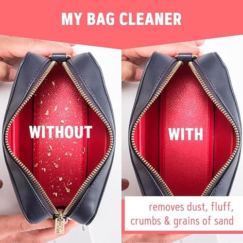 Sauberkugel - The Clean Ball - The clever way of cleaning purses, bags, backpacks and school bags (Black) thumbnail 2