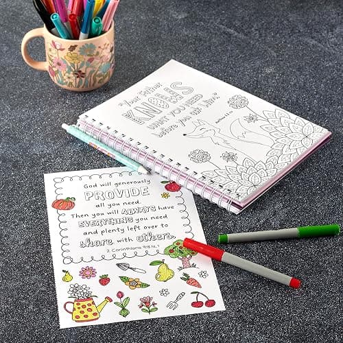 My Favorite Bible Verses Coloring for Girls, Ages 8-12 thumbnail 3