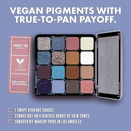 NYX PROFESSIONAL MAKEUP, Ultimate Shadow Palette, Eyeshadow Palette - Vintage Jean Baby thumbnail 3