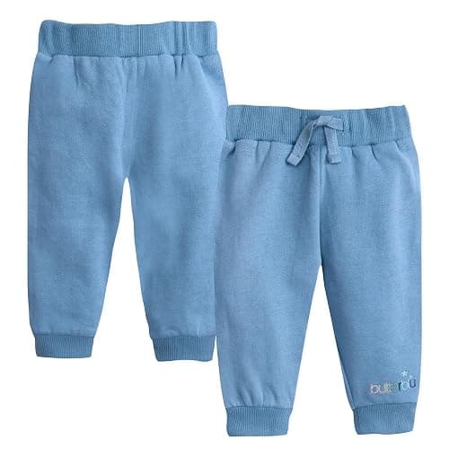 Butterblu Patch 2-piece Colorblock Hoodie and Jogger Set Organic Cotton | GOTS Certified Organic Cotton Hoodie Sweatshirt and Joggers for Baby and Toddler Boys, Girls, Unisex thumbnail 4