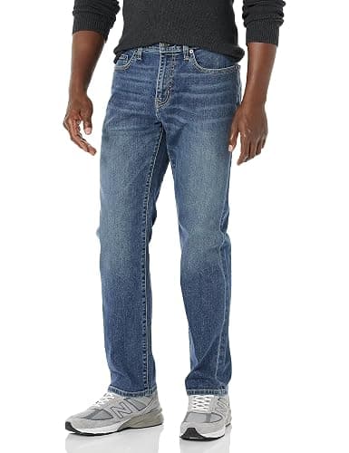 Amazon Essentials Mens Straight-Fit High Stretch Jean - Discontinued Colors - Image 1