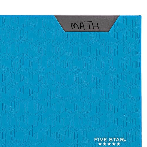 Five Star 2-Pocket Folder, Plastic Folder with Stay-Put Tabs and Prong Fasteners, Holds 8-1/2" x 11" Paper, Tidewater Blue (72107) thumbnail 7