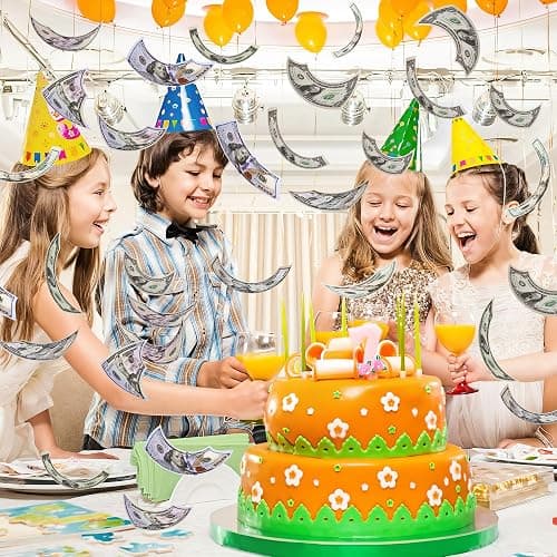 MAGLOGY 210 Pcs Play Money Kids Set, Number Learning Play for Kids Teaching Counting Toys, Ages 3 and Up Kid Education Develop Early Math Skills, Birthday Gift for Boys & Girls thumbnail 5