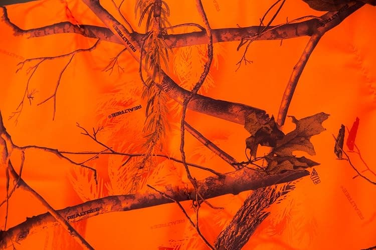 Carstens Real Tree AP Camo 3-Piece Crib Sheet Set, Orange thumbnail 3