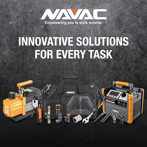 NAVAC NRS2i01 Wireless Refrigerant Scale | Bluetooth Handheld Display | 220 lbs Capacity | Lightweight Magnesium Alloy Weighing Pan | Precise Measurements | 1 Year Warranty thumbnail 7